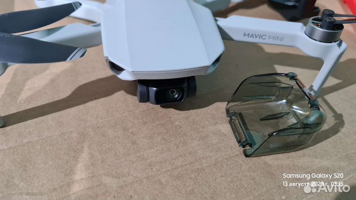 Dji mavic mini с кейсом и защитой лопастей