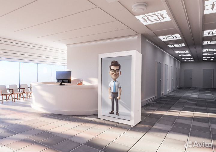 3D - витрина с искусственным интеллектом