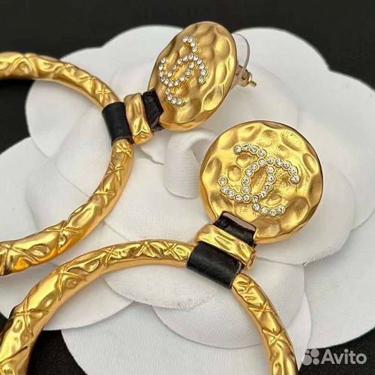 Серьги Chanel