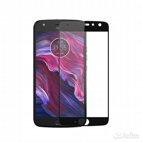 Защитное 3D стекло Mach для Moto X4