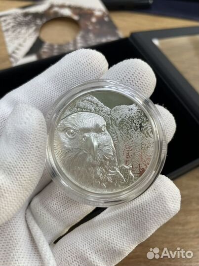 Серебряная монета Монголия 
