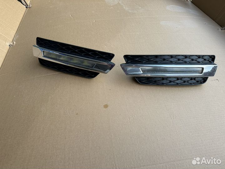 Дневные ходовые огни Mercedes GLK X204 рестайлинг