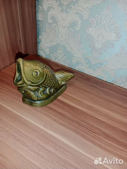 Пепельница Рыбка золотая винтаж СССР