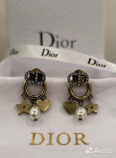 Dior серьги