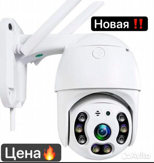 Поворотная Wi-fi камера наблюдения