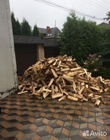Дрова колотые ольха