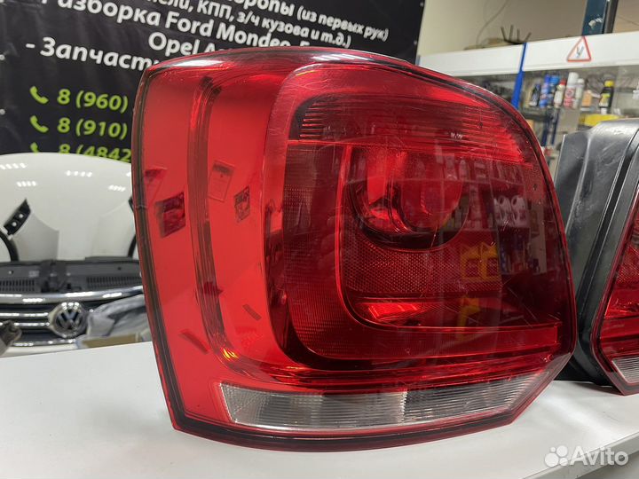 Volkswagen polo 5 хэтчбек фонарь правый и левый