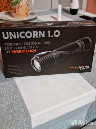 Фонарь яркий луч YLP Unicorn 1.0, 850лм