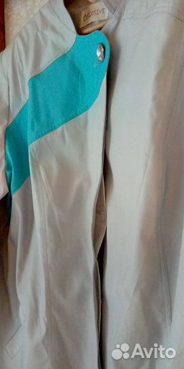 Новая женская куртка (плащевка, подкладка), р.58