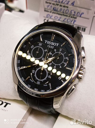 Оригинальные часы Tissot Couturier Chronograph