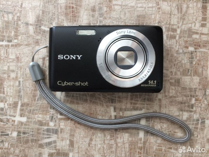 Компактная камера sony Cyber-shot DSC-W520 Black
