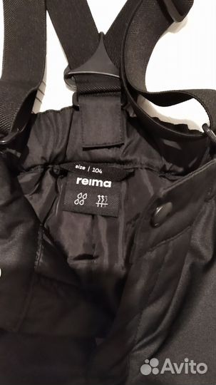 Зимние брюки reima prohima 104 как новые