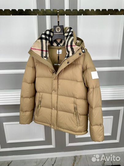 Пуховик мужской burberry