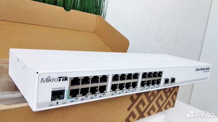 Новый MikroTik CRS326 24G 2S+RM