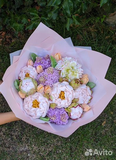 Зефирные цветы