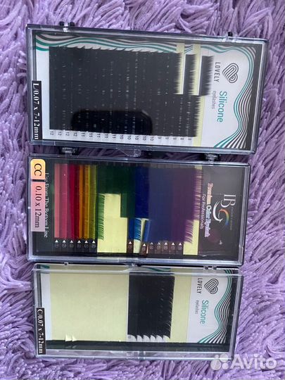 Ресницы для наращивания lovely