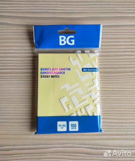 Самоклеящийся блок 10 шт