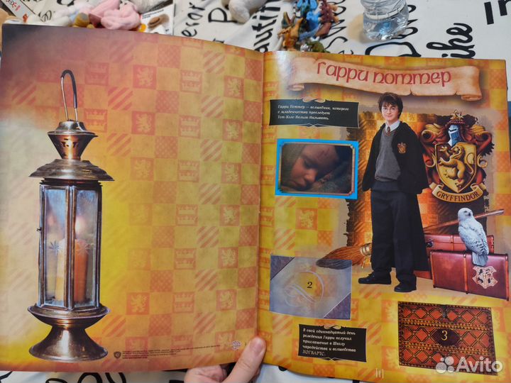 Журнал с наклейками Гарри Поттер panini