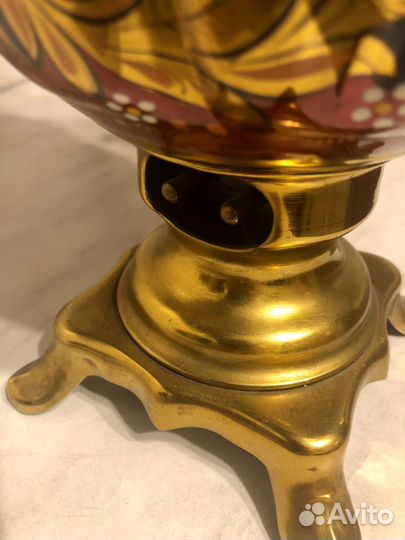 Продам электрический самовар с подносом и заварник