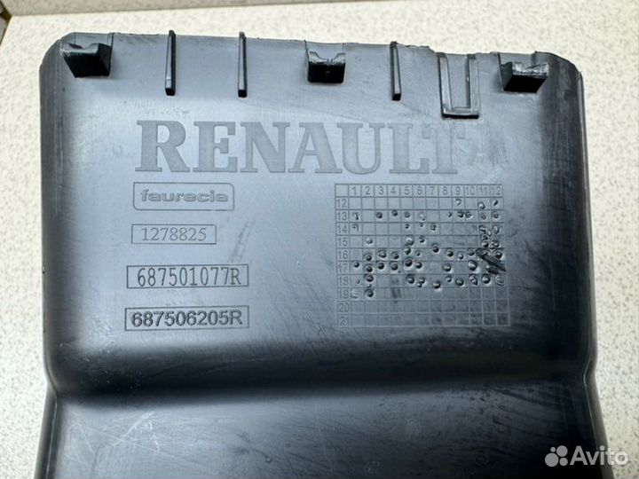 Дефлектор воздушный центральный правый Renault