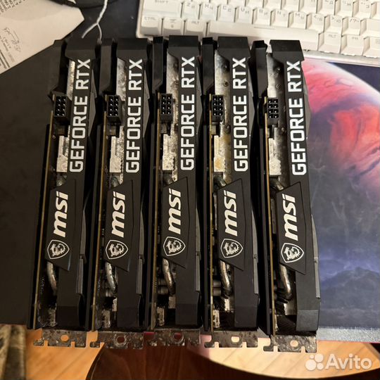 Видеокарта rtx 3060 ti msi ventus 8GB OC