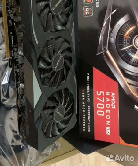 Видеокарта rx 5700 xt