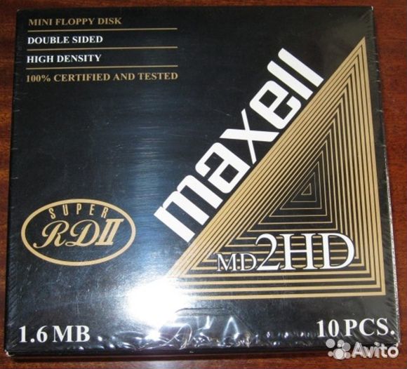 Дискеты maxell 2 HD