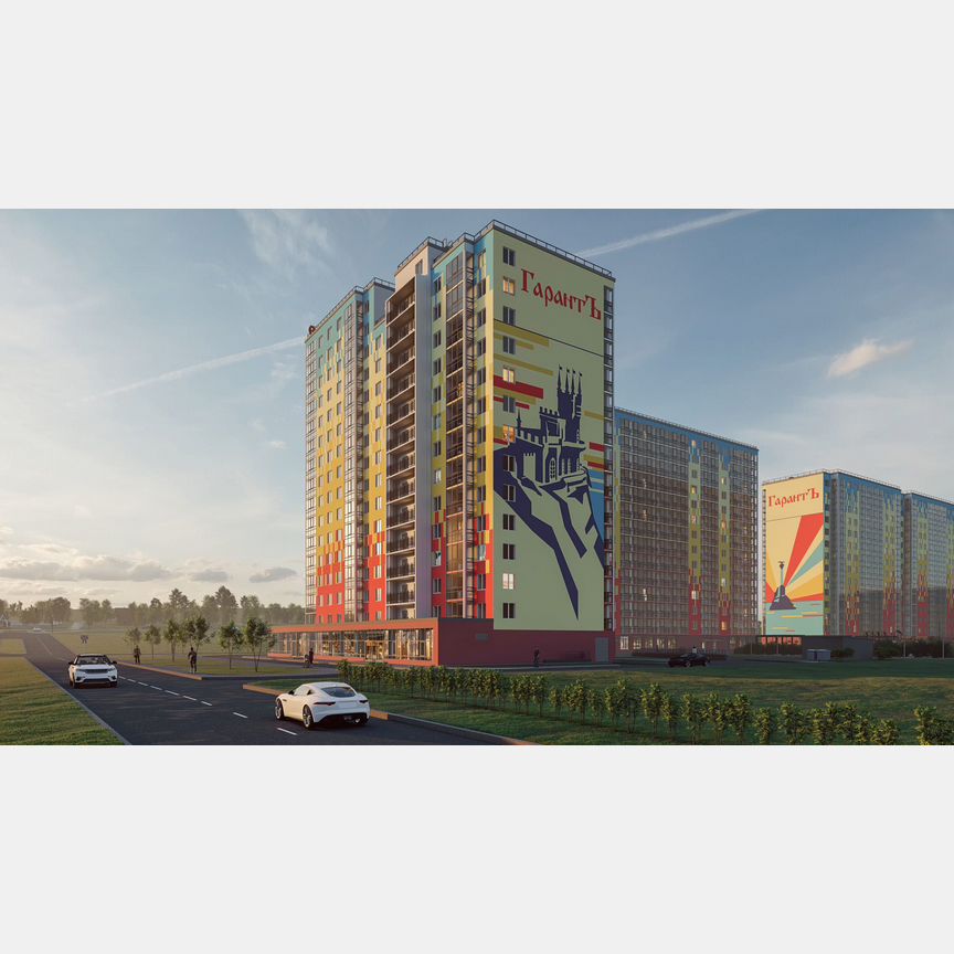 3-к. квартира, 83,4 м², 12/15 эт.