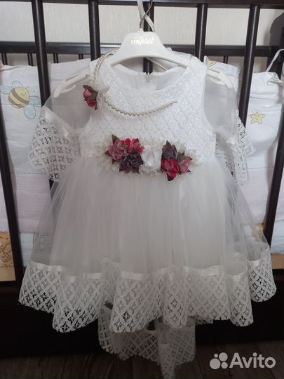 Платье для девочки 80 см