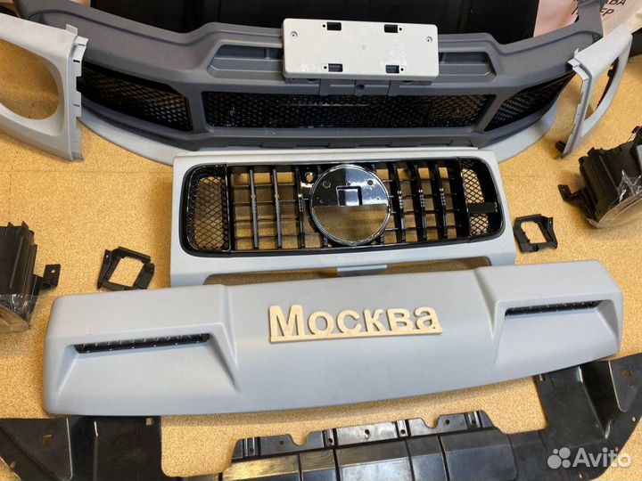 Обвес Tank 300 в стиле G class Brabus B900 Rocket