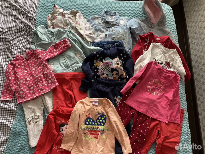 Вещи пакетом на девочку