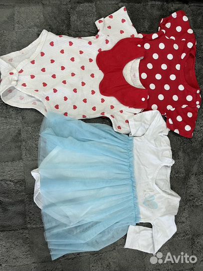 Детские вещи пакетом на девочку 62