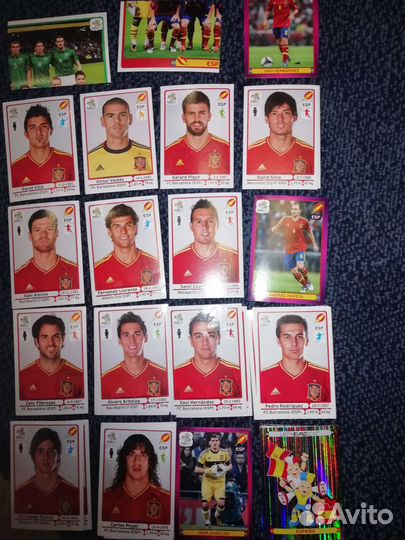 Наклейки Panini Euro 2012