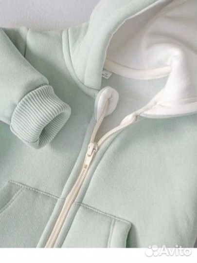 Комбинезон детский футер начес поддева 74-80