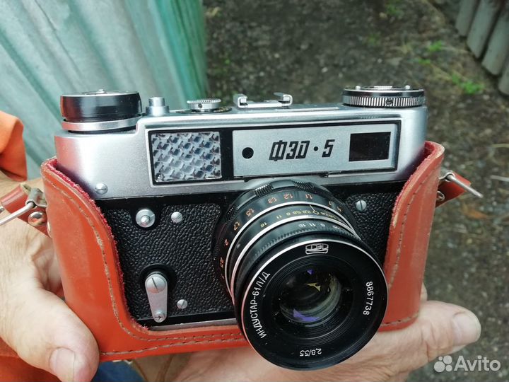 Фотооппарат фэд-5, смена