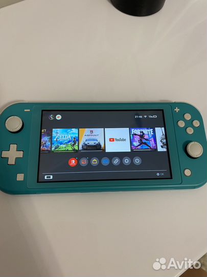 Портативная игровая приставка nintendo switch Lite
