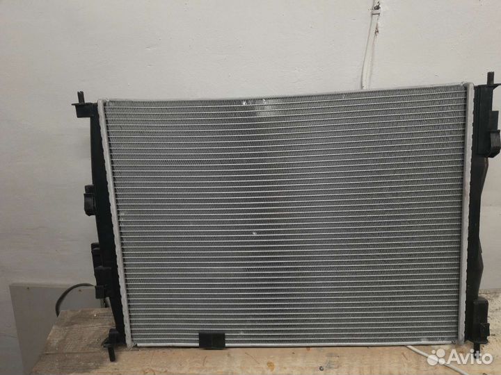 Радиатор охлаждения основной на ниссан кашкай