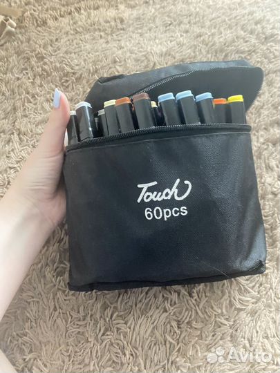 Маркеры для скетчинга 60 цветов