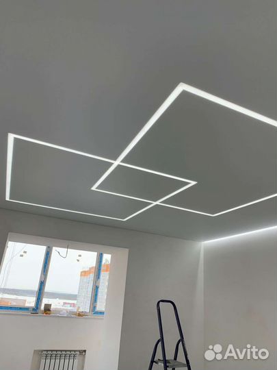 Натяжные потолки