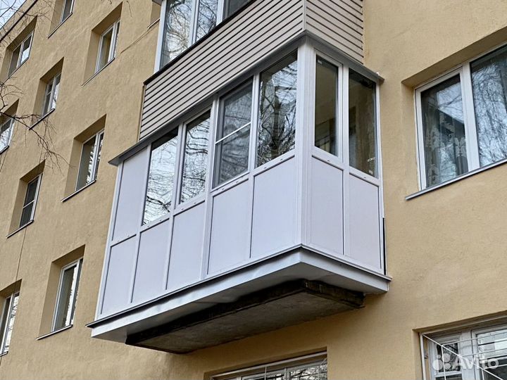 Остекление\ремонт балконов и лоджий под ключ Курск
