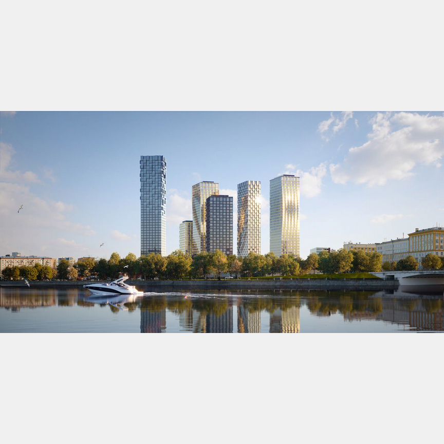 3-к. квартира, 91,7 м², 8/47 эт.