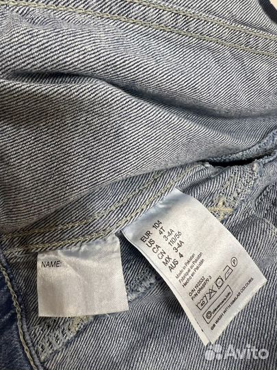 Куртка джинсовая H&M на девочку 4 года