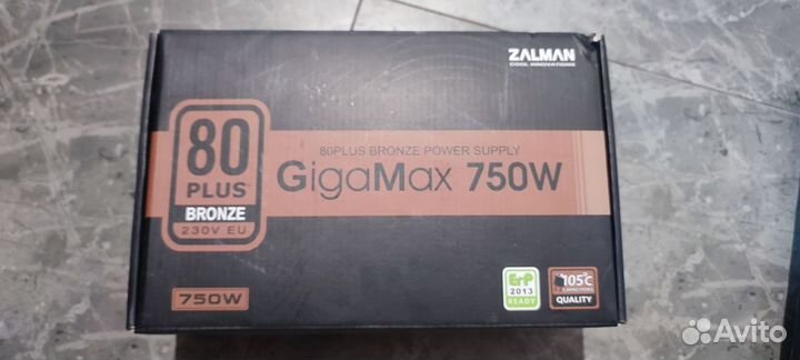 Блок питания 750W Zalman GigaMax (ZM750-gvii)