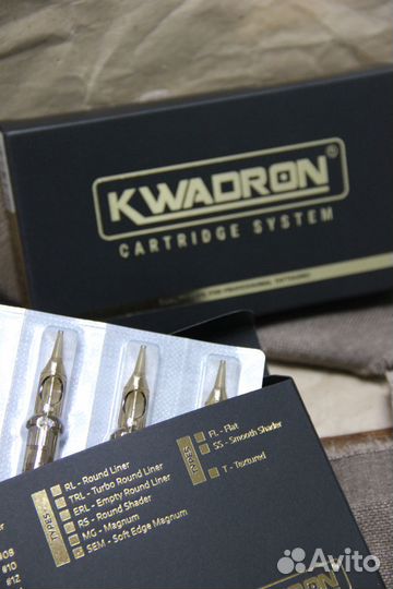Картриджи для тату Kwadron 25/5 rllt