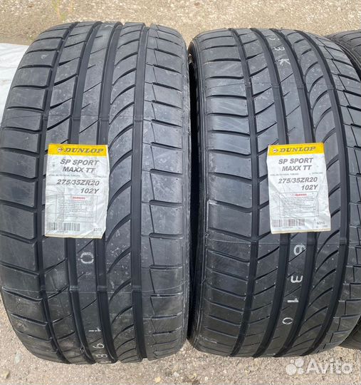 Dunlop SP Sport Maxx TT 245/40 R20 и 275/35 R20 100Y