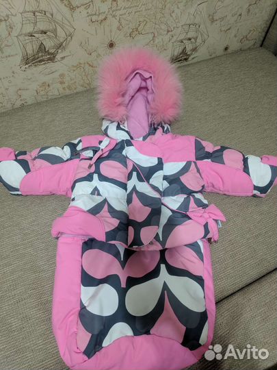 Зимний комбинезон-трансформер