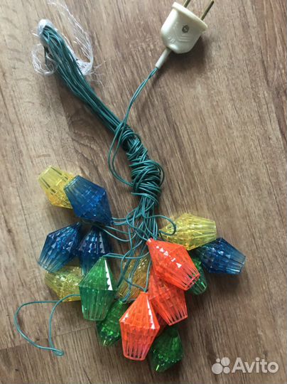 Гирлянды на елку СССР