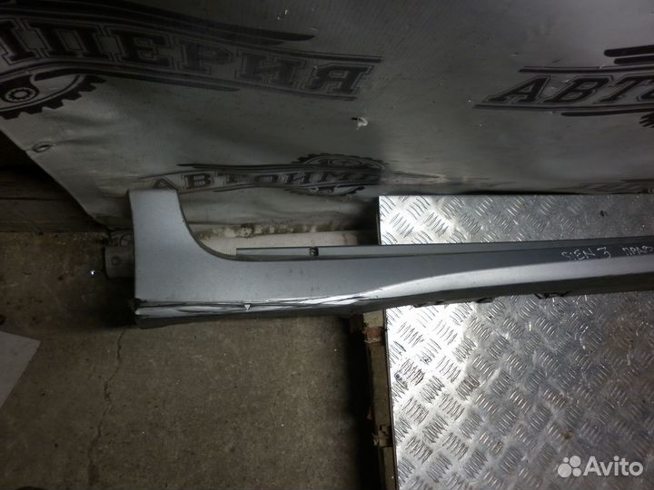 Накладка порога Toyota Sienna 3 2012 3.5