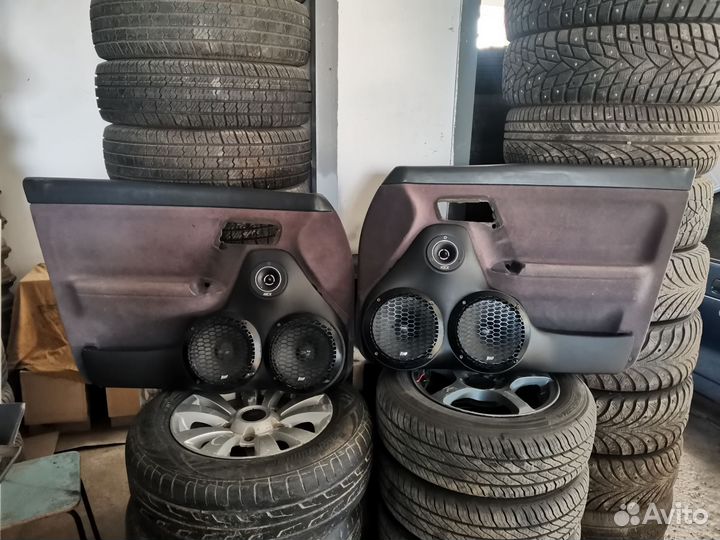 Дверные карты ваз 2110 с подиумы