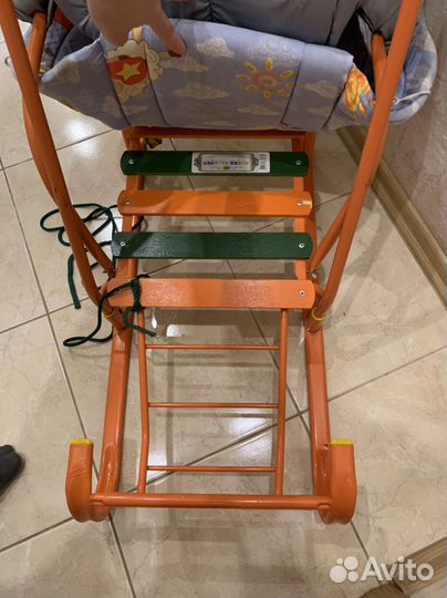 Коляска санки